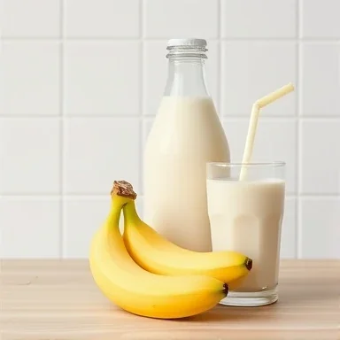 شیر موز یک لیتری