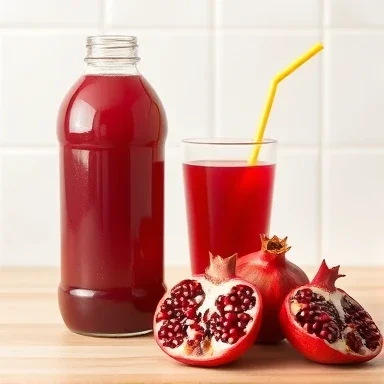 آب انار یک لیتری